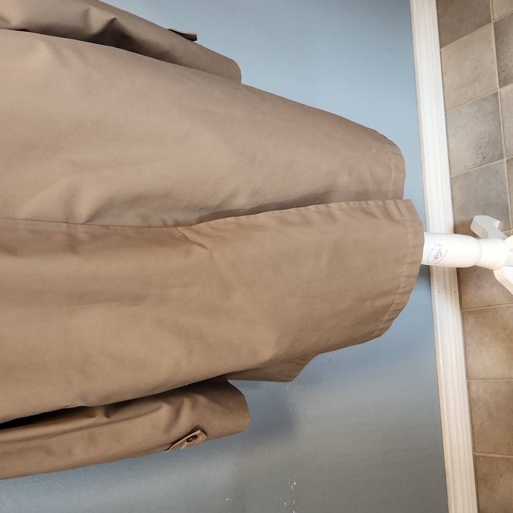 Vintage 90's London Fog Wamsutta car trench coat Thinsulate Lined - Picture 9 of 13